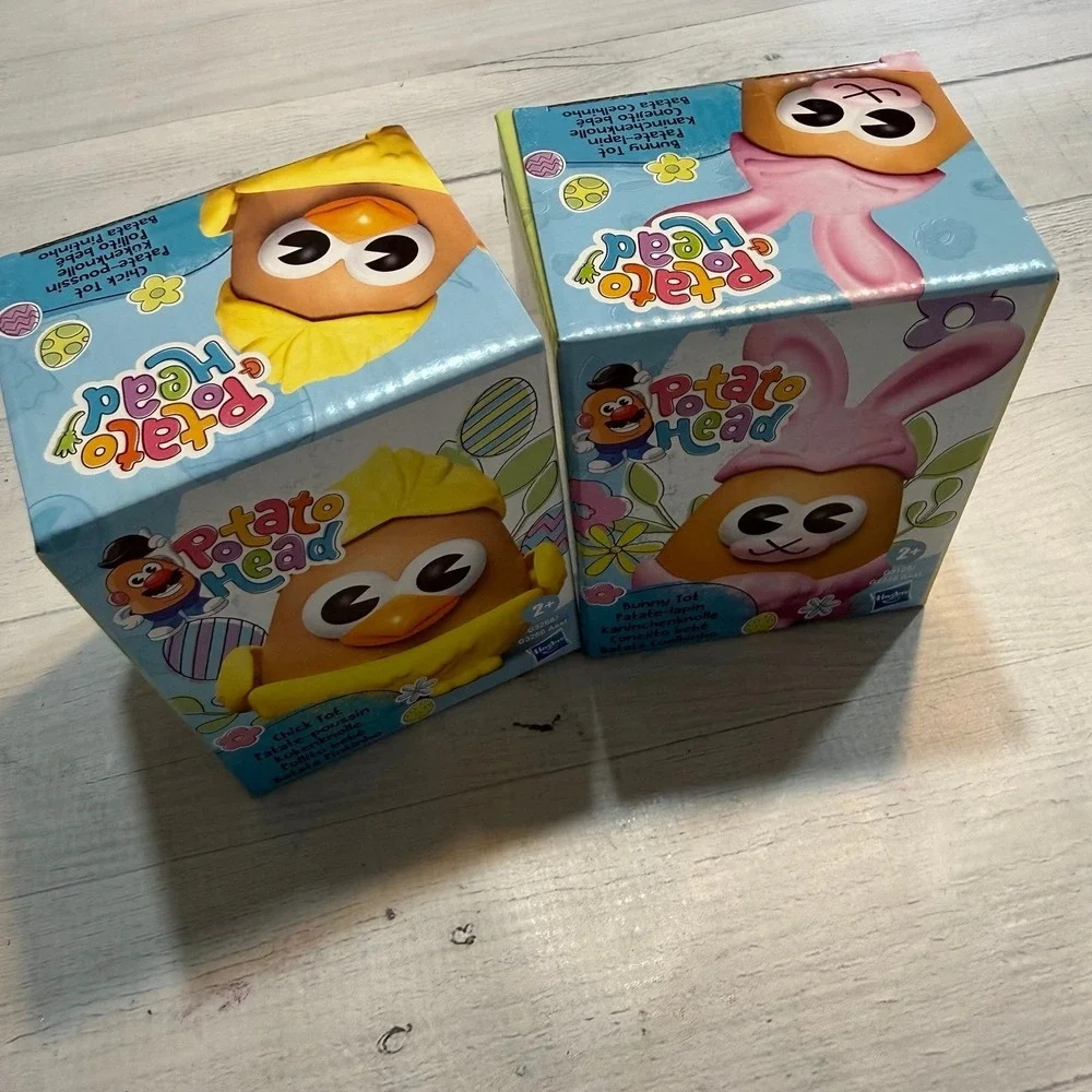 Mr. potato head chick tot and bunny tot building figures NEW